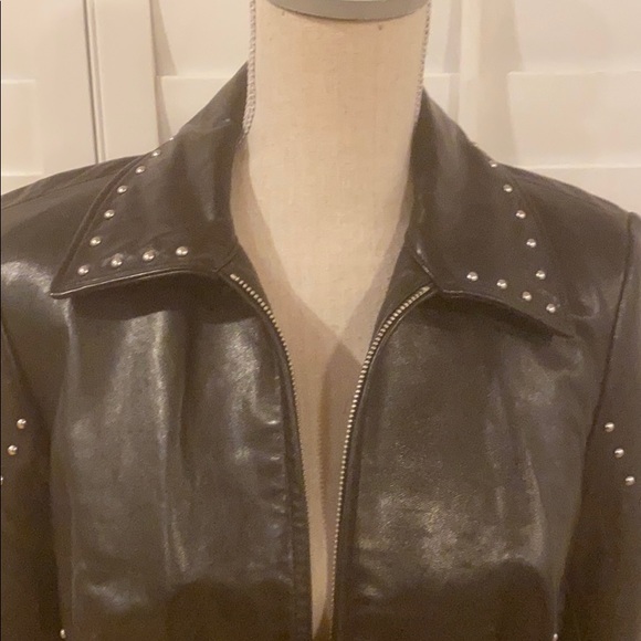 Frame Leather studded jacket - Picture 6 of 9